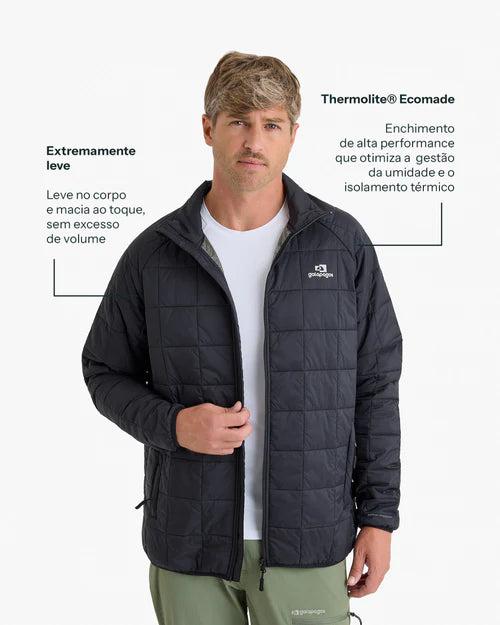 Jaqueta Puffer Thermolite Heat Masculina