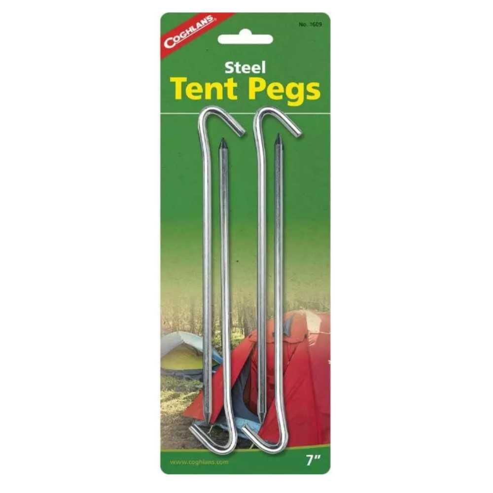 Estacas de Aço Coghlan's - Kit com 4 Peças