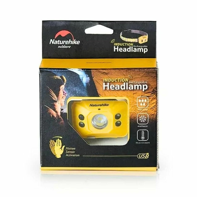 Lanterna de Cabeça Recarregável Induction