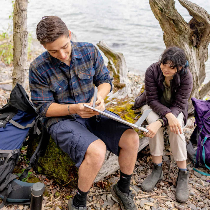 Mesa de Camping Alumínio Dobrável